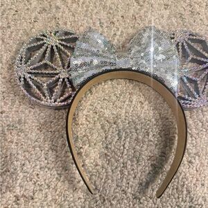 Glittering Silver Sequin Kids Headband